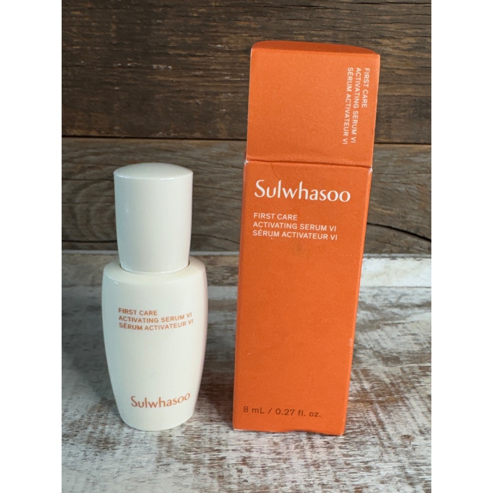 Sulwhasoo First Care Activating Serum VI 8ml NIB Exp 02/2027 MSRP $19